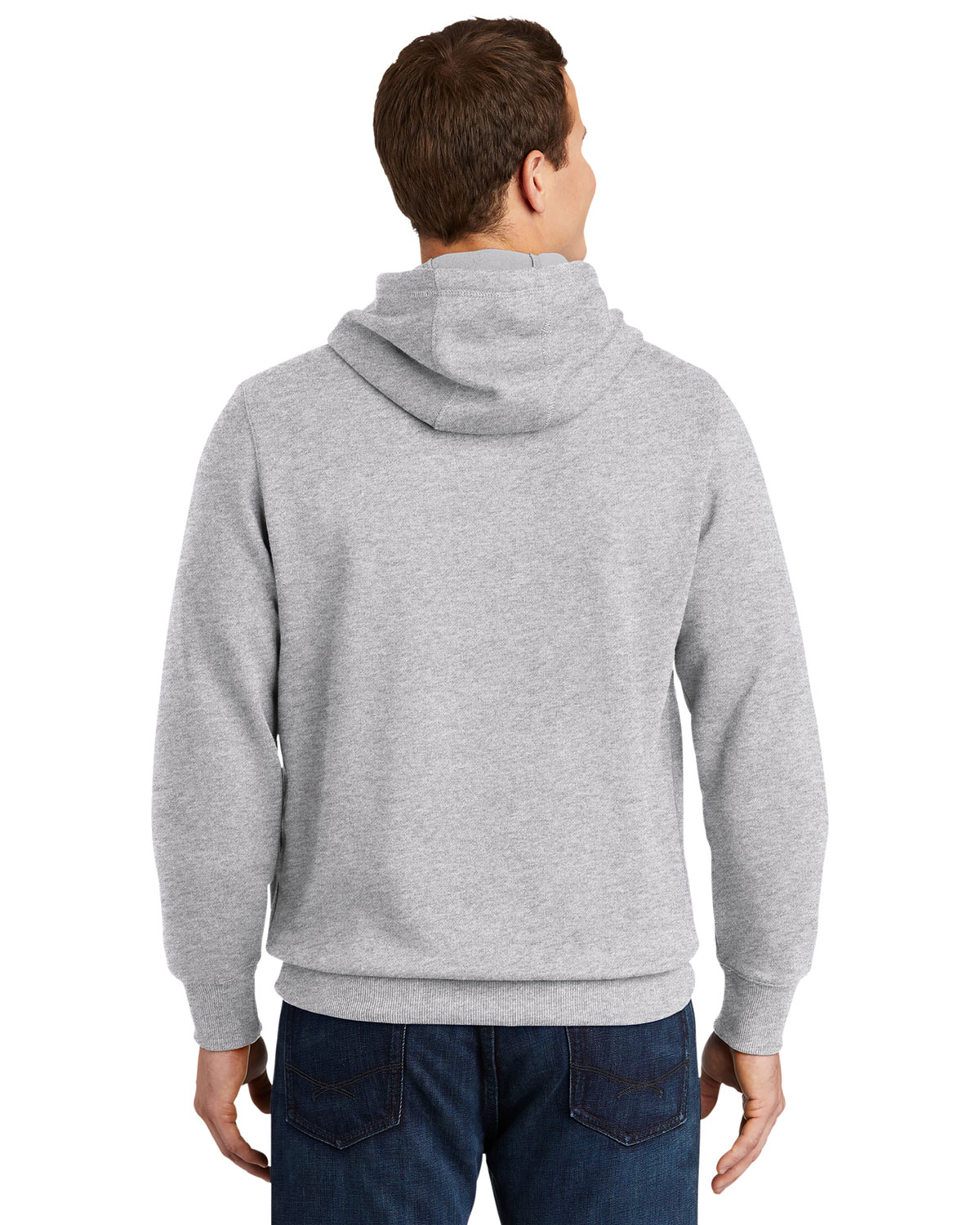 Sport-Tek TST254 Tall Pullover Hooded Sweatshirt view 2