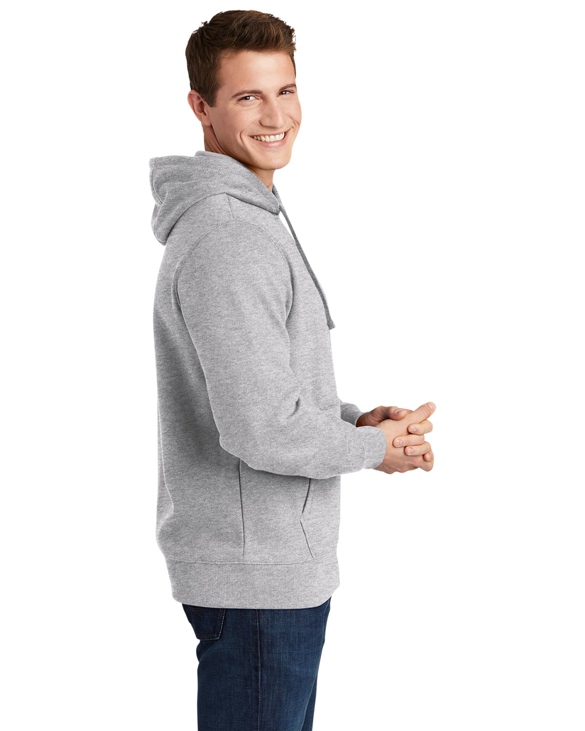 Sport-Tek TST254 Tall Pullover Hooded Sweatshirt view 3