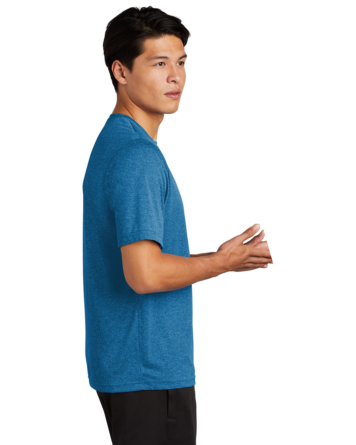 Sport-Tek TST360 Tall Heather Contender Tee view 3