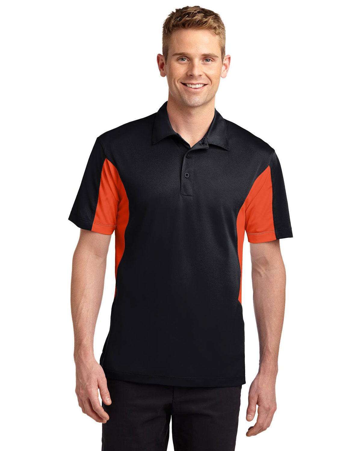 Sport-Tek TST655 Tall Side Blocked Micropique Sport-Wick Polo