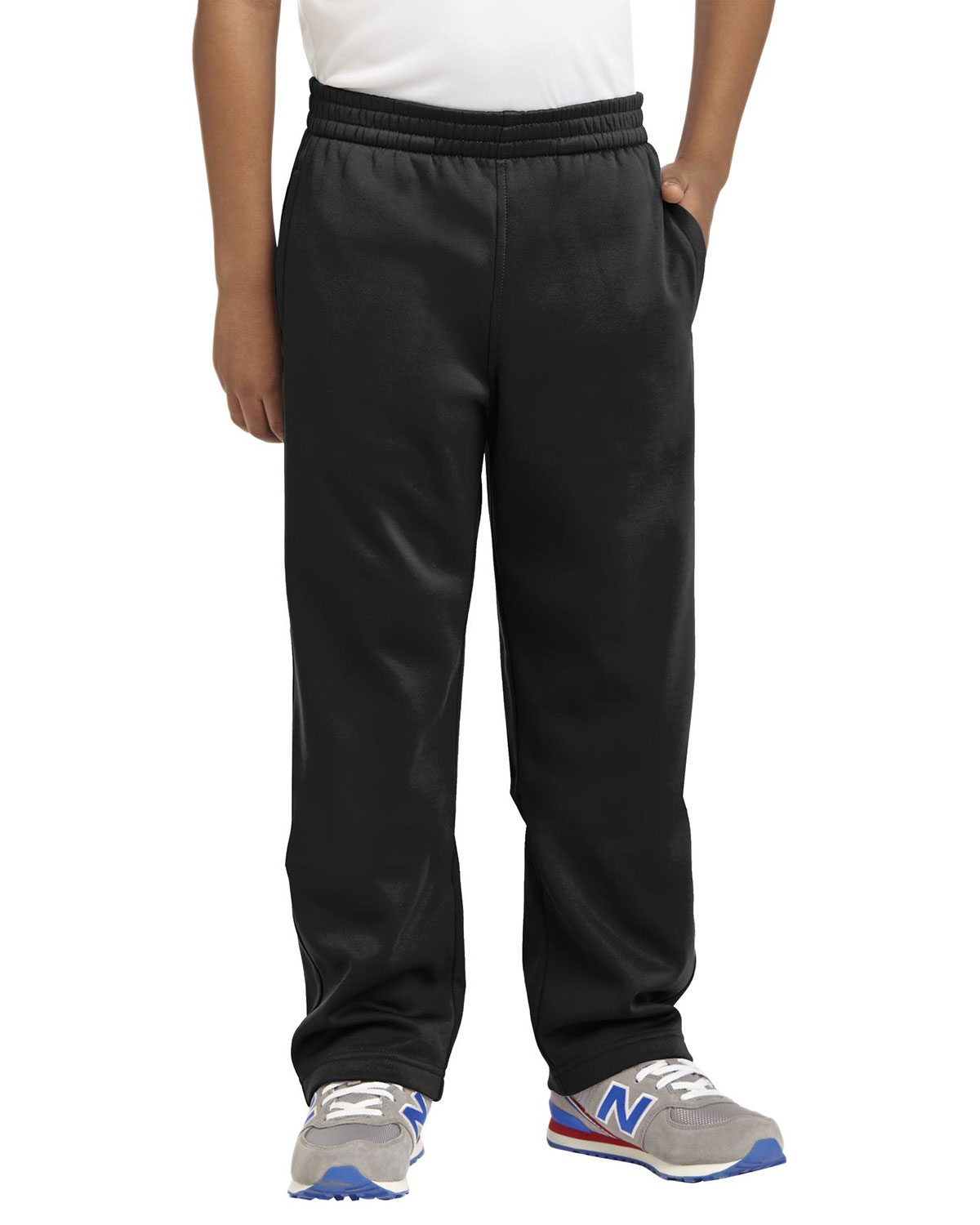 Sport-Tek YST237 Youth Sport-Wick Fleece Pant