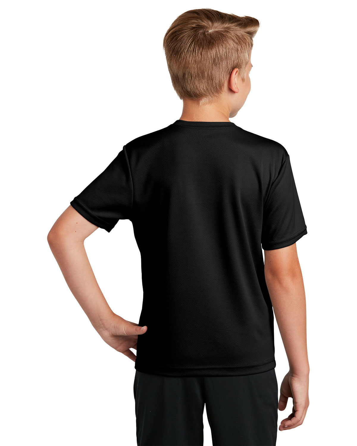 Sport-Tek YST340 Youth PosiCharge RacerMesh Tee view 2