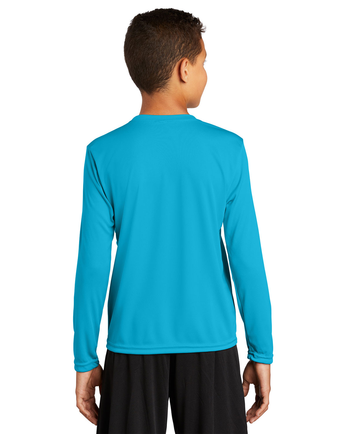 Sport-Tek YST350LS Youth Long Sleeve PosiCharge Competitor Tee view 2