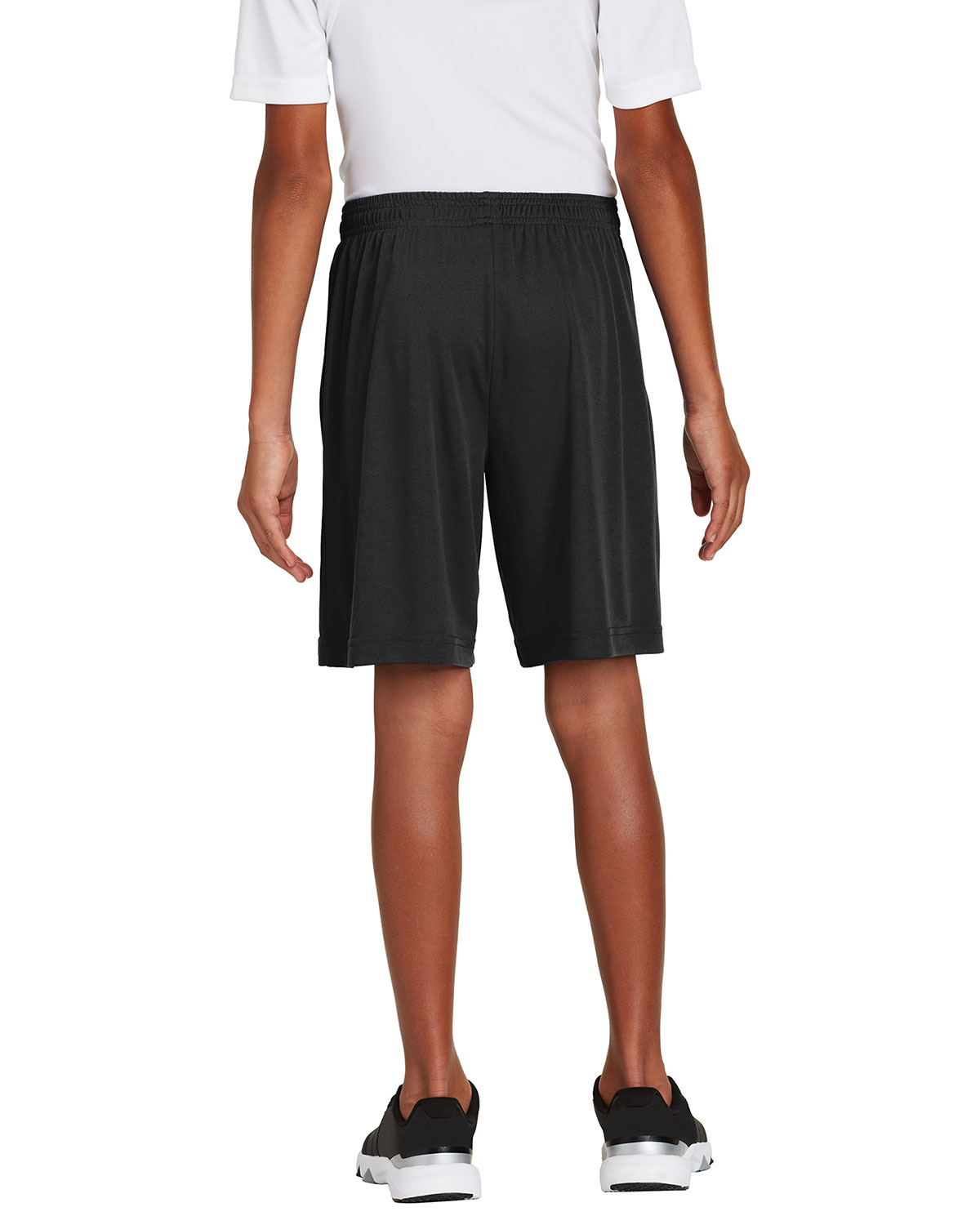 Sport-Tek YST355P Youth PosiCharge Competitor Pocketed Short view 2