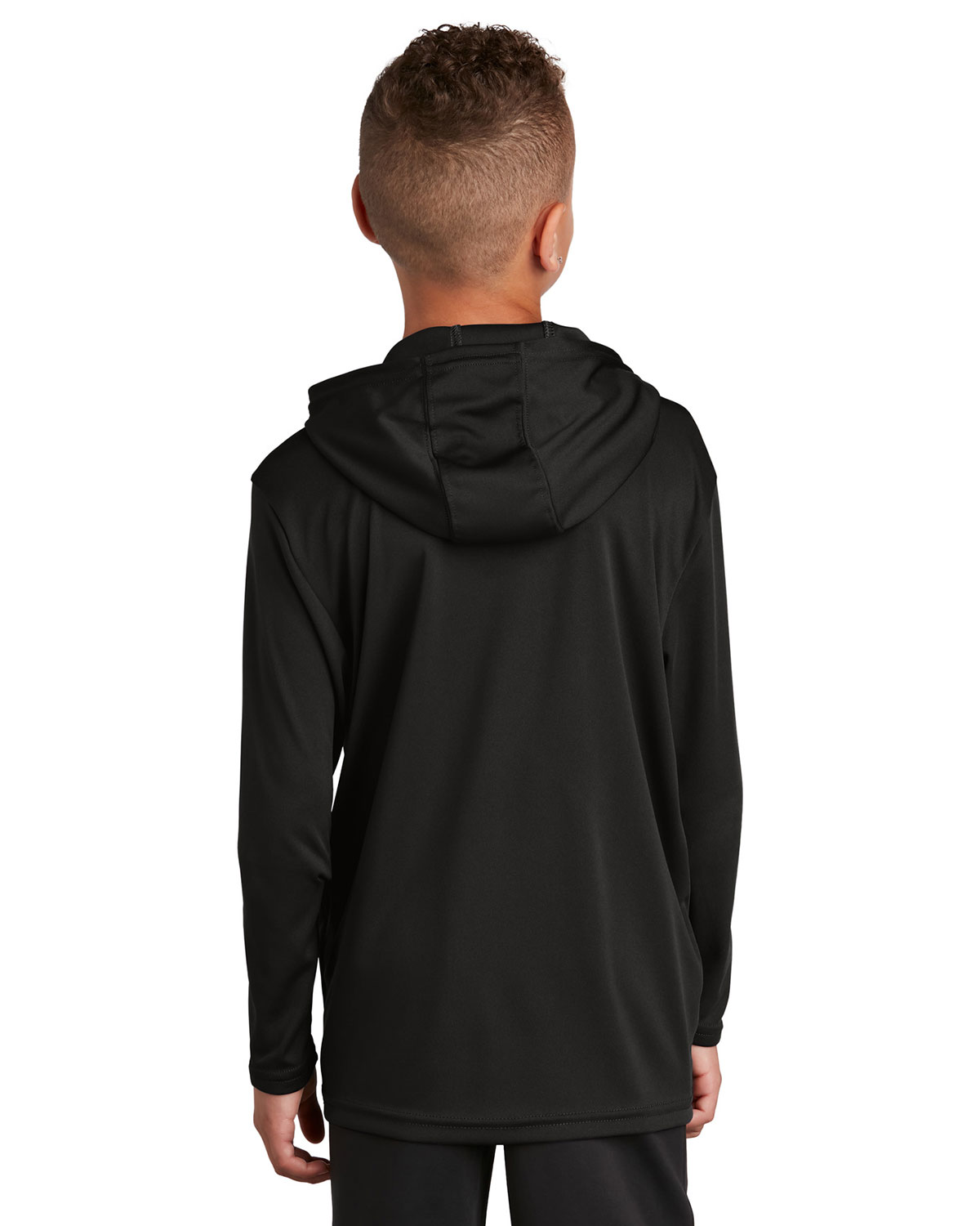 Sport-Tek YST358 Youth PosiCharge Competitor Hooded Pullover view 2