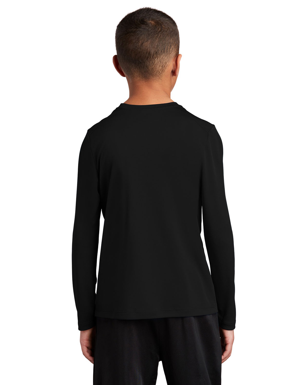 Sport-Tek YST420LS Youth Posi-UV Pro Long Sleeve Tee view 2