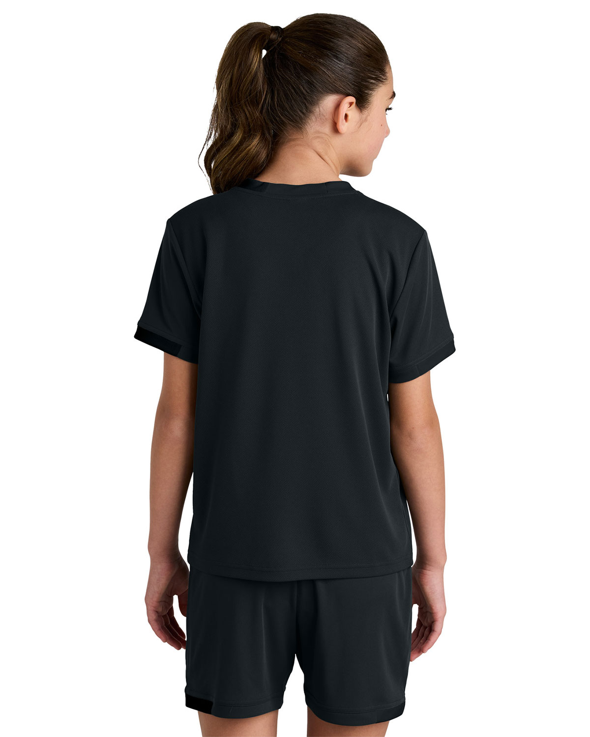 Sport-Tek YST440 Youth Club Short Sleeve Crew view 2