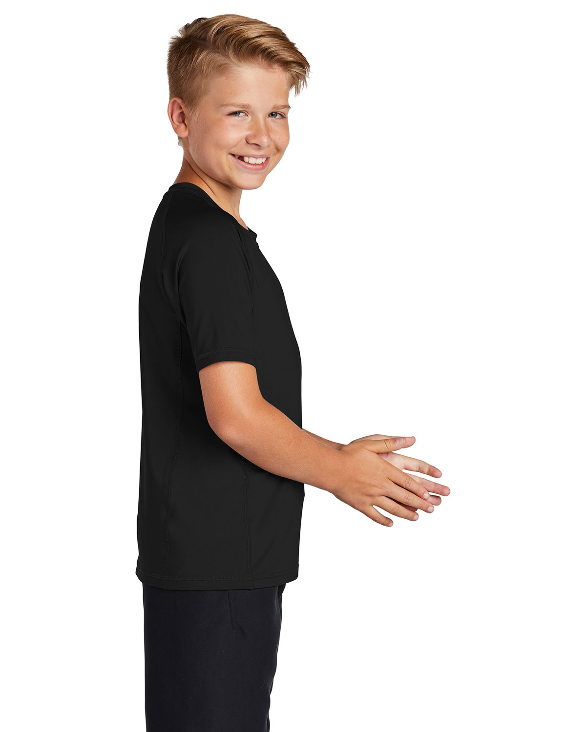 Sport-Tek YST470 Youth Rashguard Tee view 3