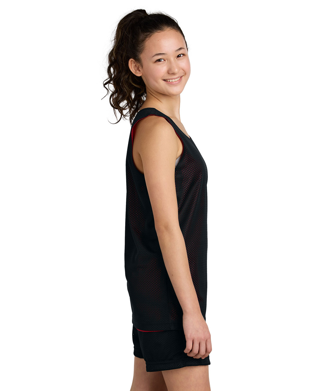 Sport-Tek YST5000 Youth PosiCharge Reversible Mesh Tank view 3