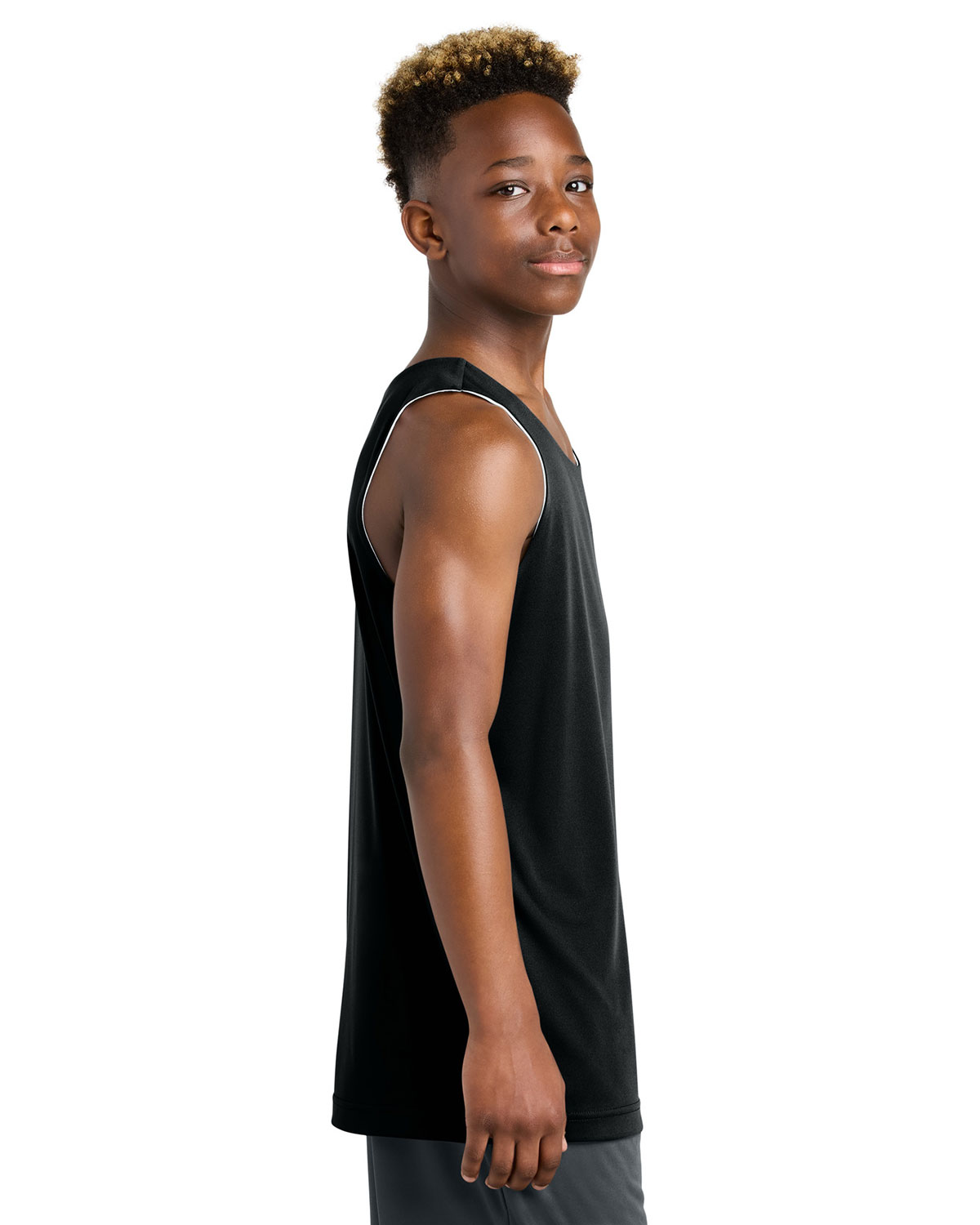 Sport-Tek YST551 Youth PosiCharge Competitor Rev Tank view 3