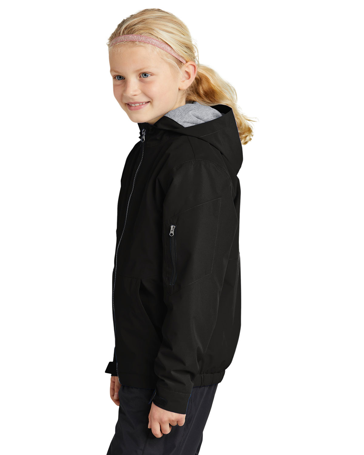 Sport-Tek YST56 Youth Waterproof Insulated Jacket view 3