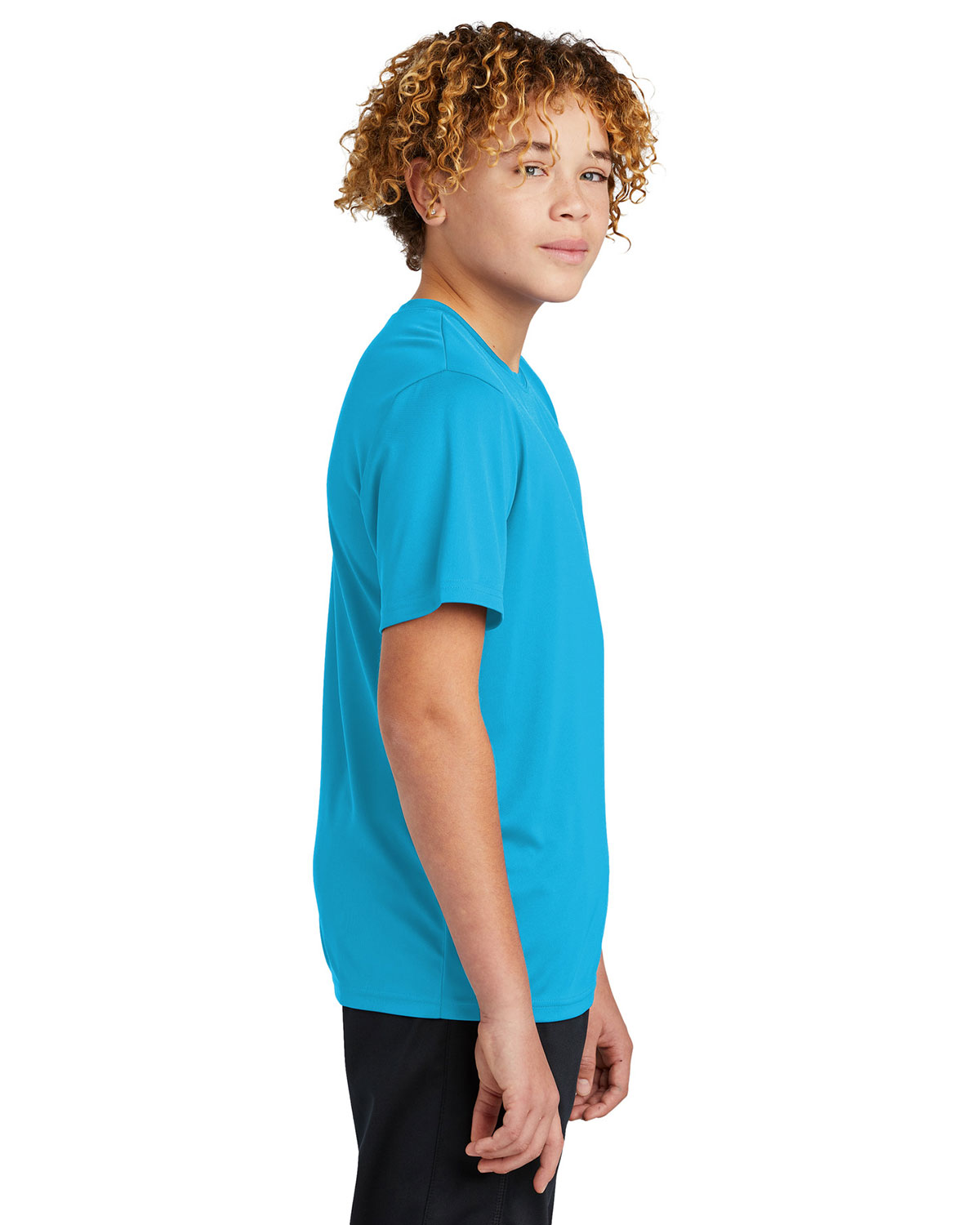 Sport-Tek YST720 Youth PosiCharge Re-Compete Tee view 3