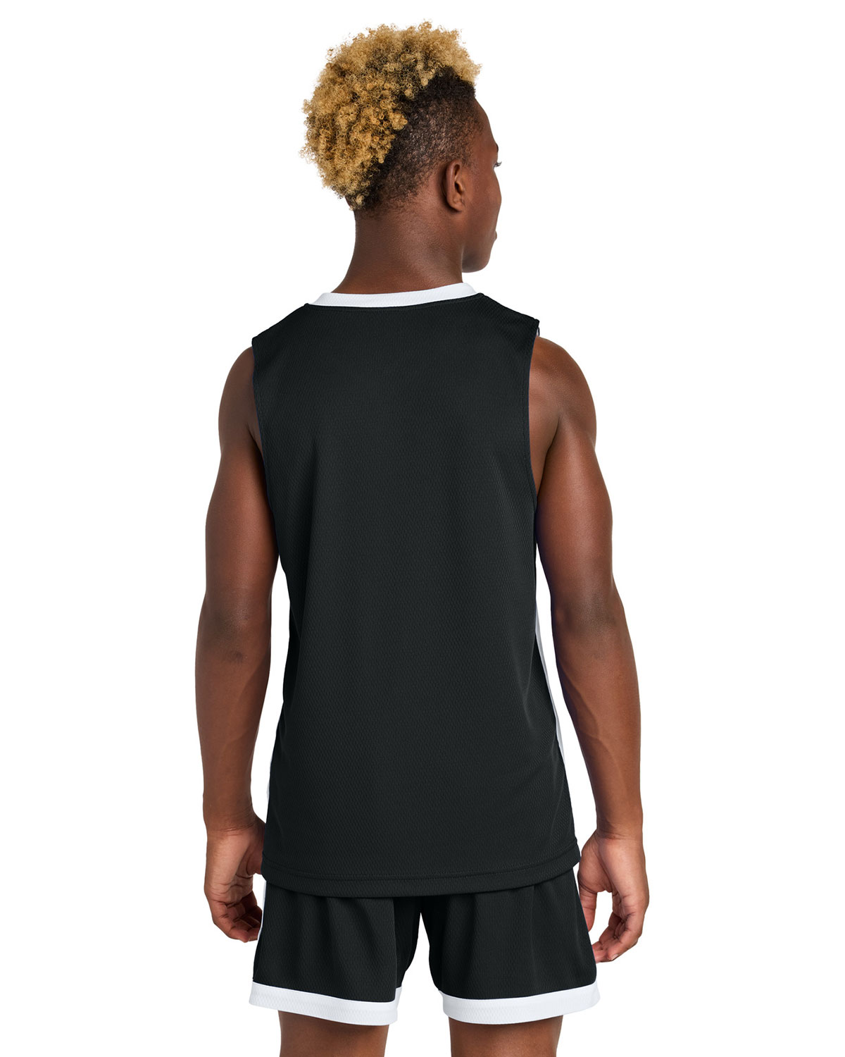 Sport-Tek YST900 Youth Rival Basketball Rev Jersey view 2