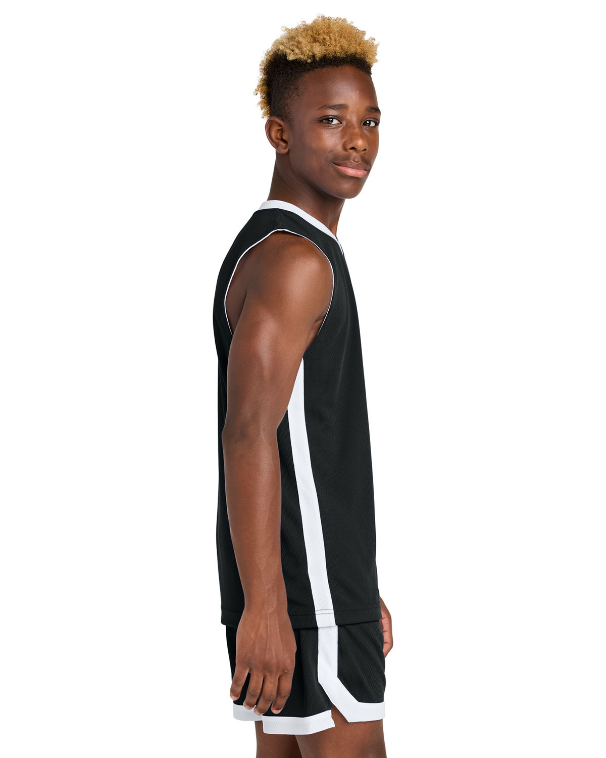 Sport-Tek YST900 Youth Rival Basketball Rev Jersey view 3
