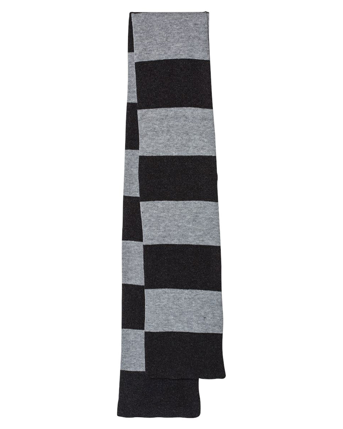 Sportsman SP02 Rugby-Striped Knit Scarf