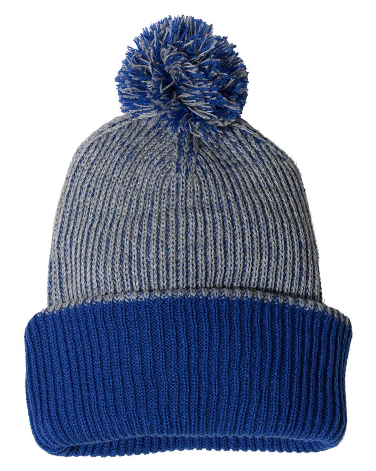 Sportsman SP70 12" Speckled Pom-Pom Cuffed Beanie