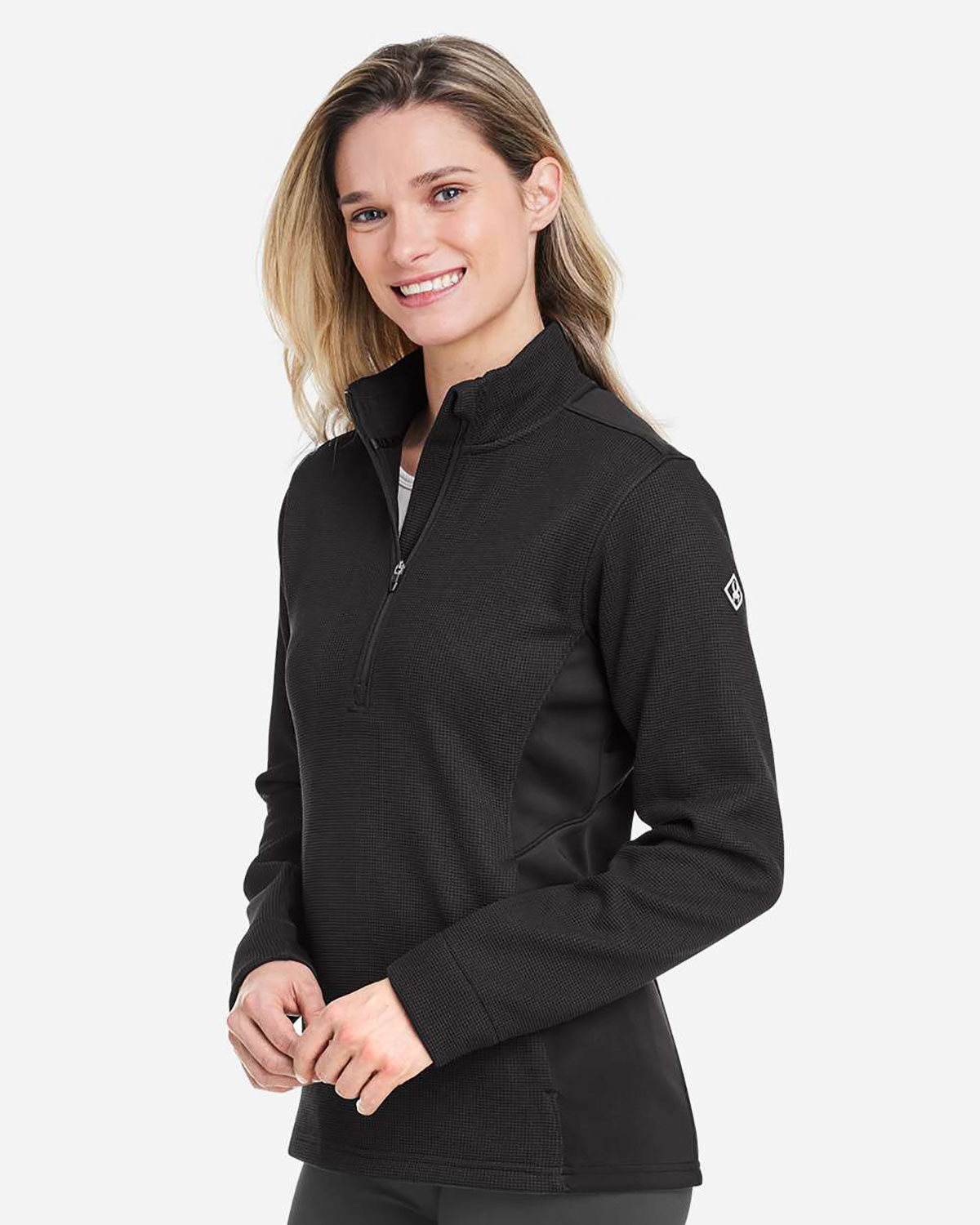 Spyder S18092 Women's Constant Canyon Quarter-Zip Pullover view 3