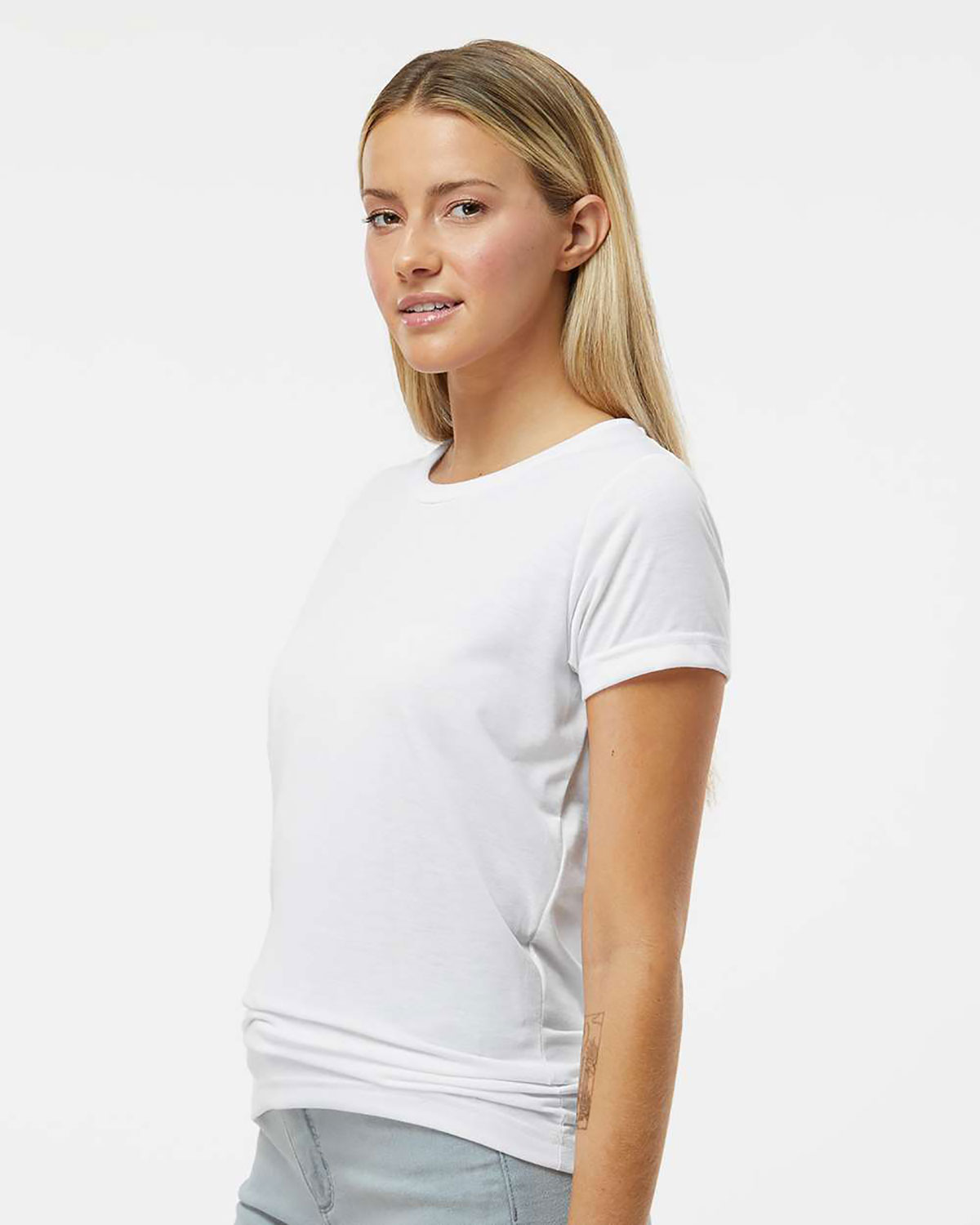 SubliVie 1510 Women's Polyester Sublimation Tee view 3