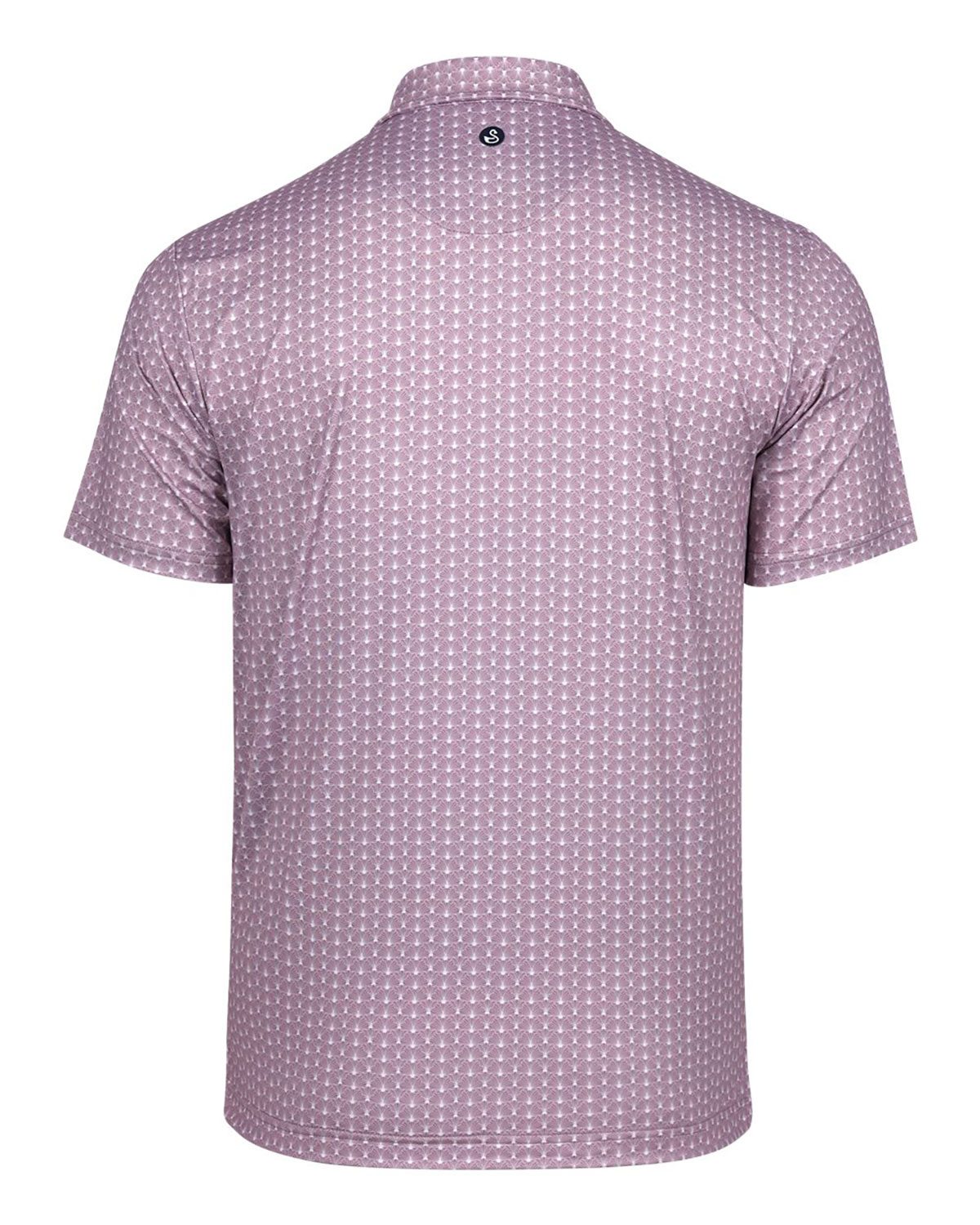 Swannies Golf SW1036 Men's Seashell Polo view 2