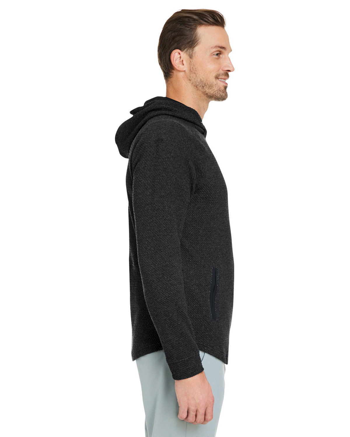 Swannies Golf SWC100 Unisex Camden Hooded Pullover view 3
