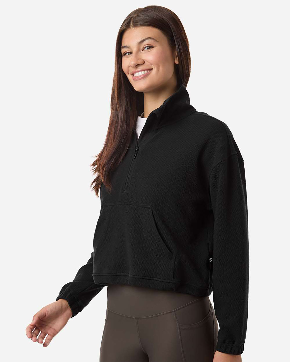 Swannies Golf SWKL400L Women's Kenna Quarter-Zip Pullover view 3