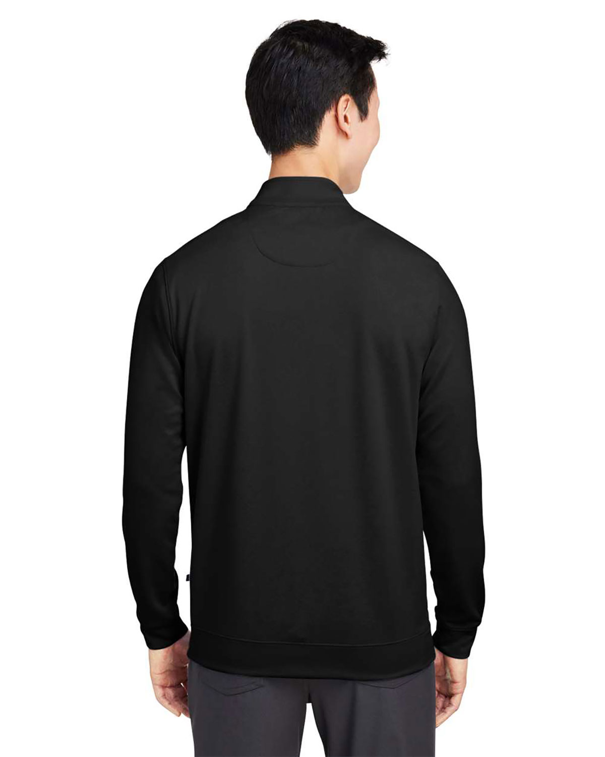 Swannies Golf SWM500 Men's McKinnon Quarter-Zip Pullover view 2