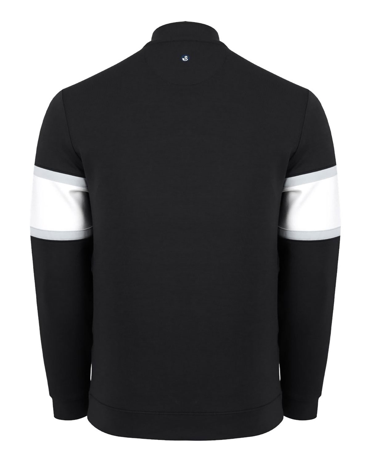 Swannies Golf SWOQ500 Men's Owen Quarter-Zip Colorblock Pullover view 2