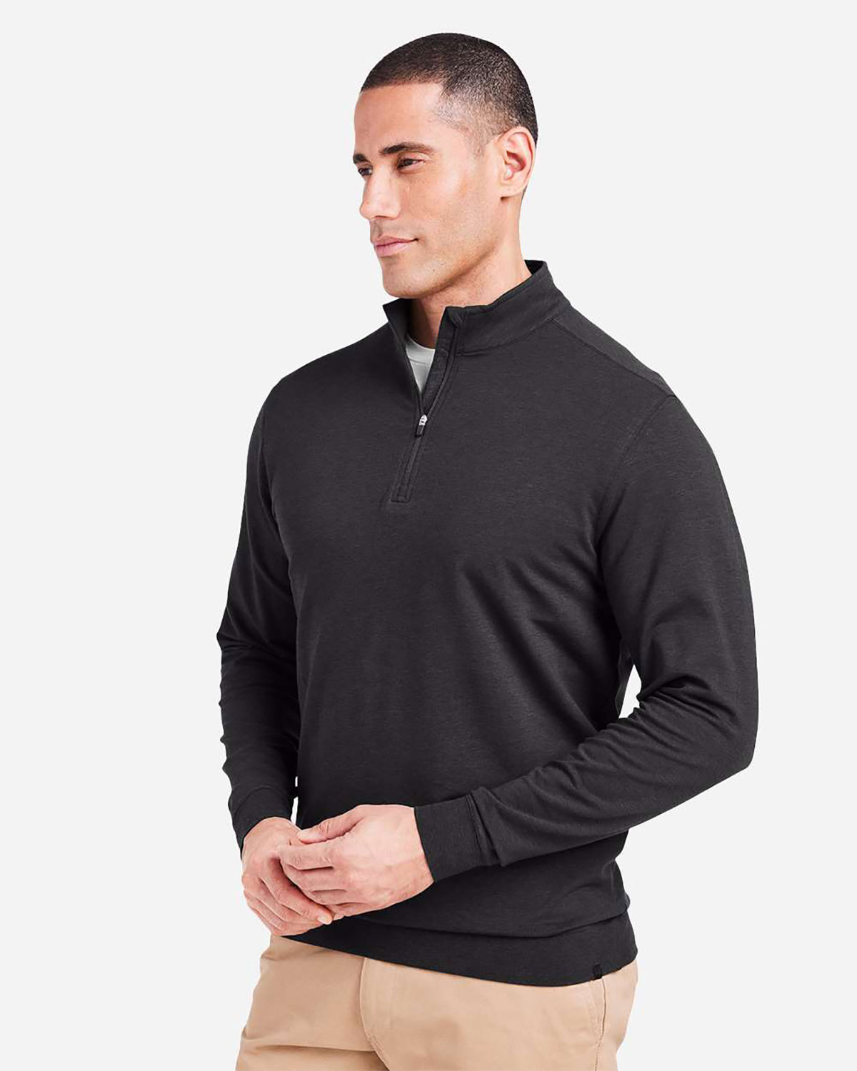 Tasc TM616 Men's Cloud French Terry Quarter-Zip Pullover view 3