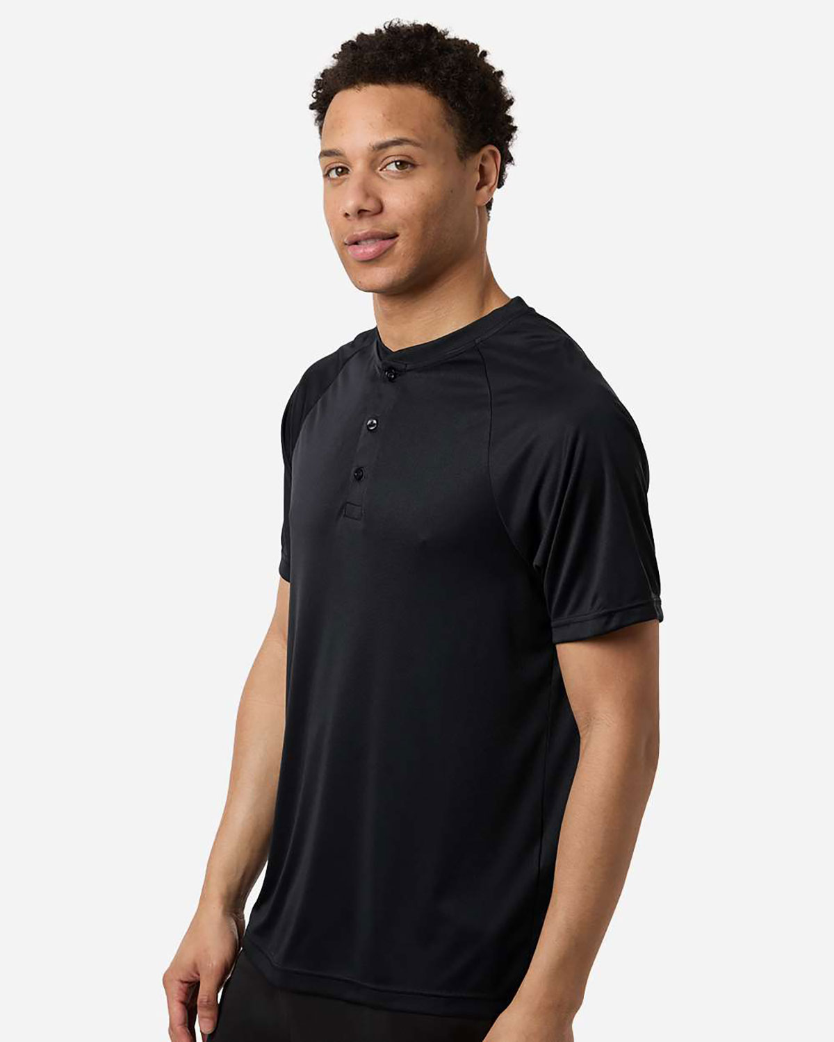 Team 365 TT11HN Men's Zone Performance Henley view 3