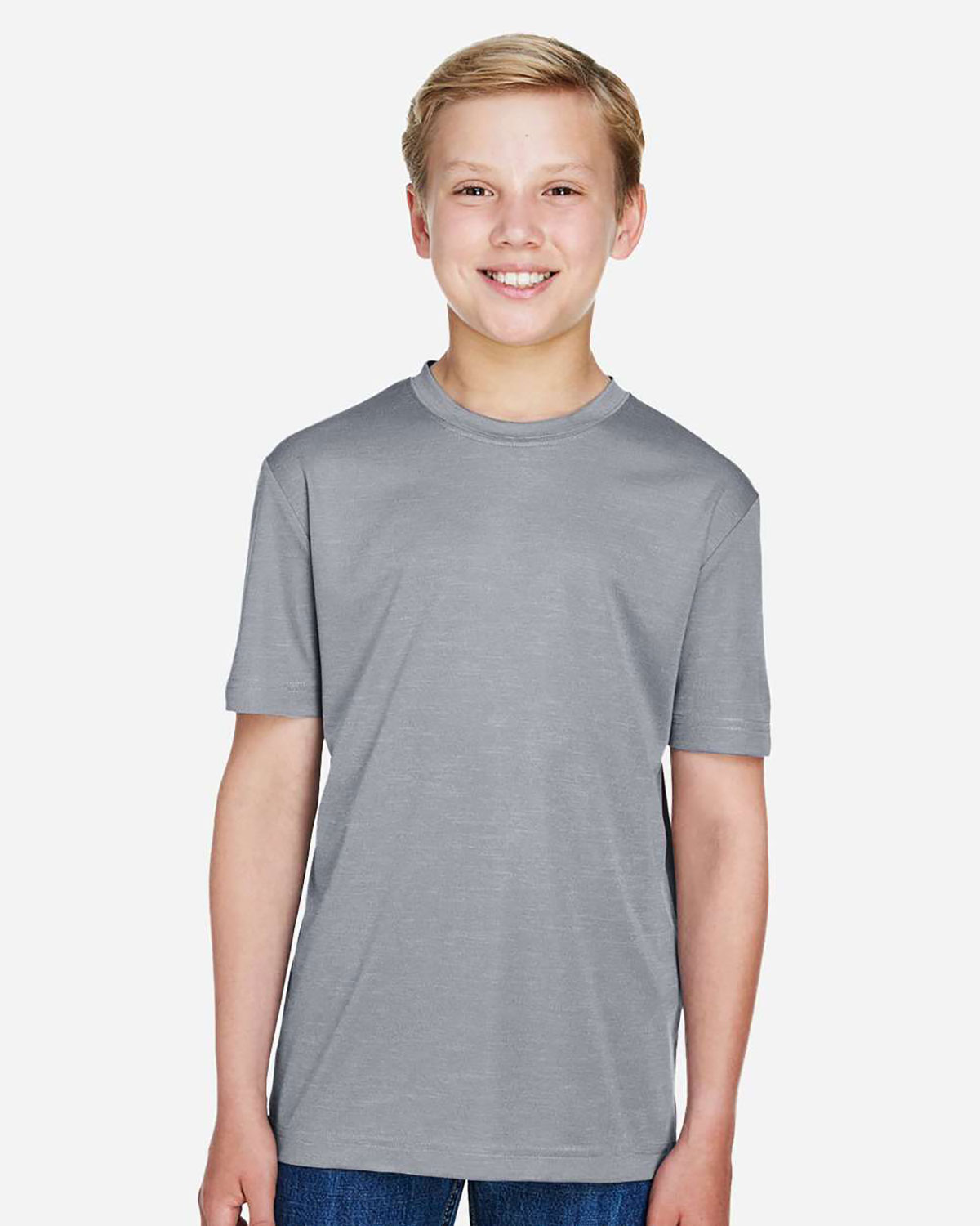 Team 365 TT11HY Youth Sonic Heather Performance T-Shirt