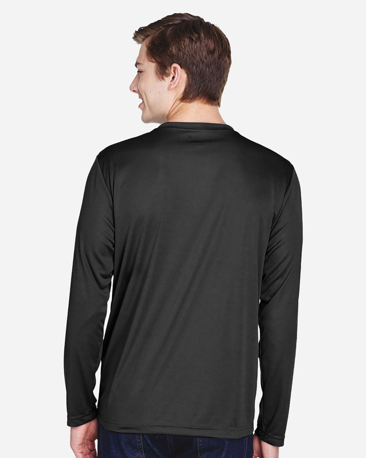 Team 365 TT11L Men's Zone Performance Long Sleeve T-Shirt view 2