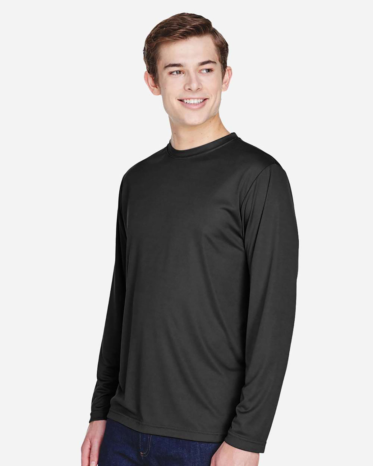 Team 365 TT11L Men's Zone Performance Long Sleeve T-Shirt view 3
