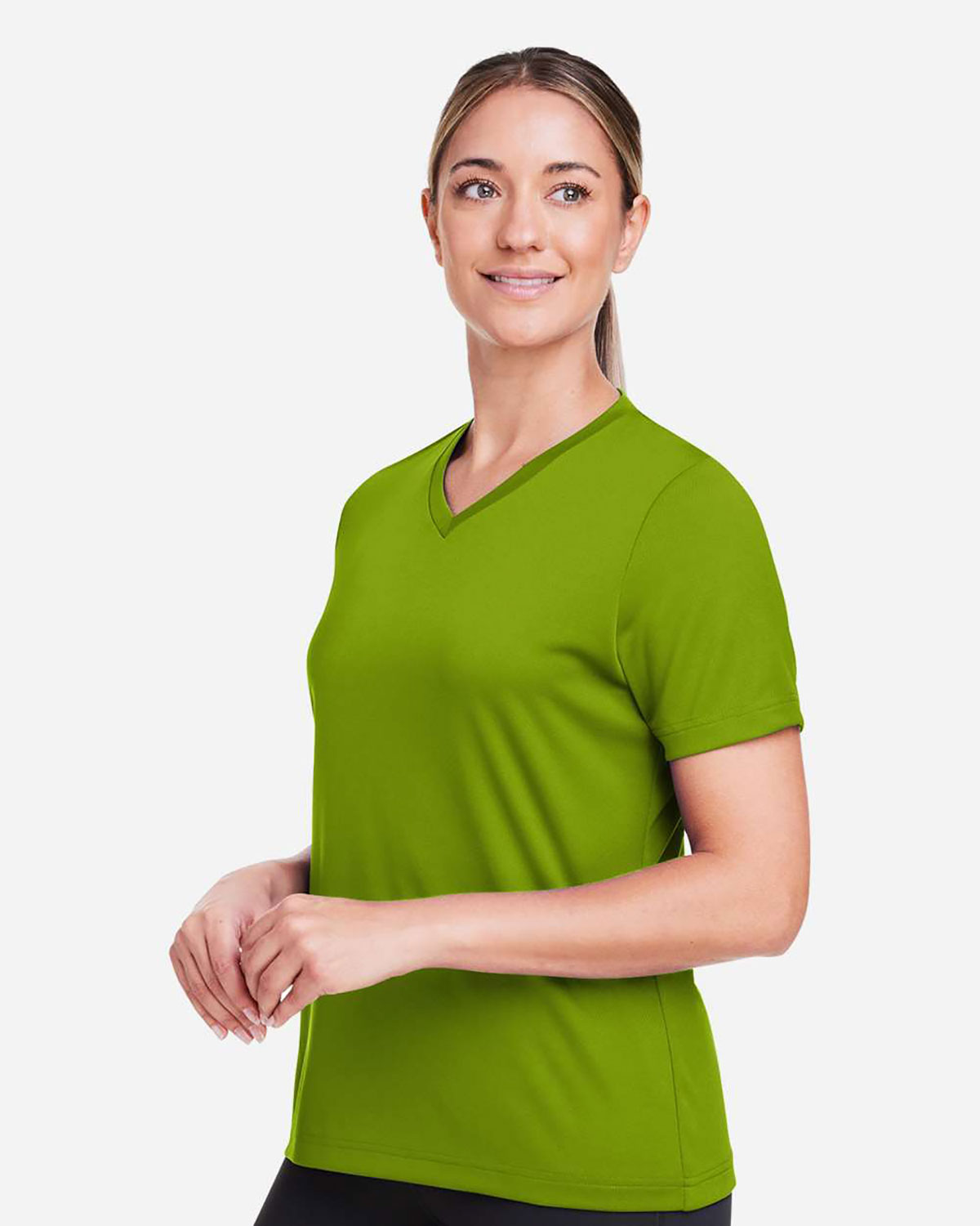 Team 365 TT15W Women's Zone Performance Mesh T-Shirt view 3