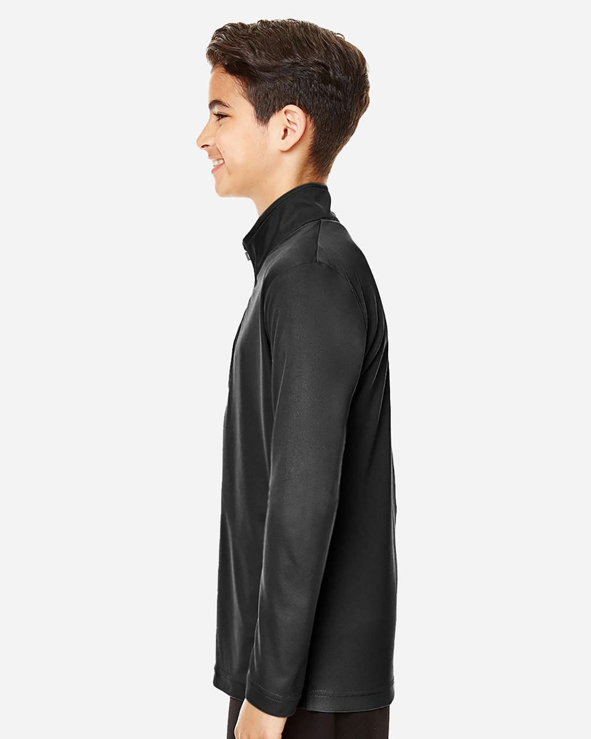 Team 365 TT31Y Youth Zone Performance Quarter-Zip Pullover view 3
