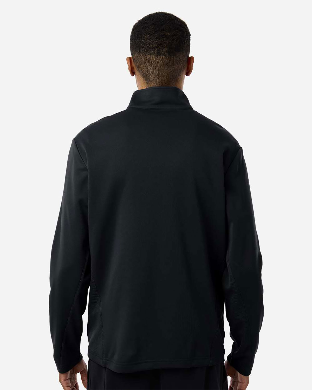 Team 365 TT401 Unisex Squad Cadet Quarter-Zip Tech Fleece Pullover view 2
