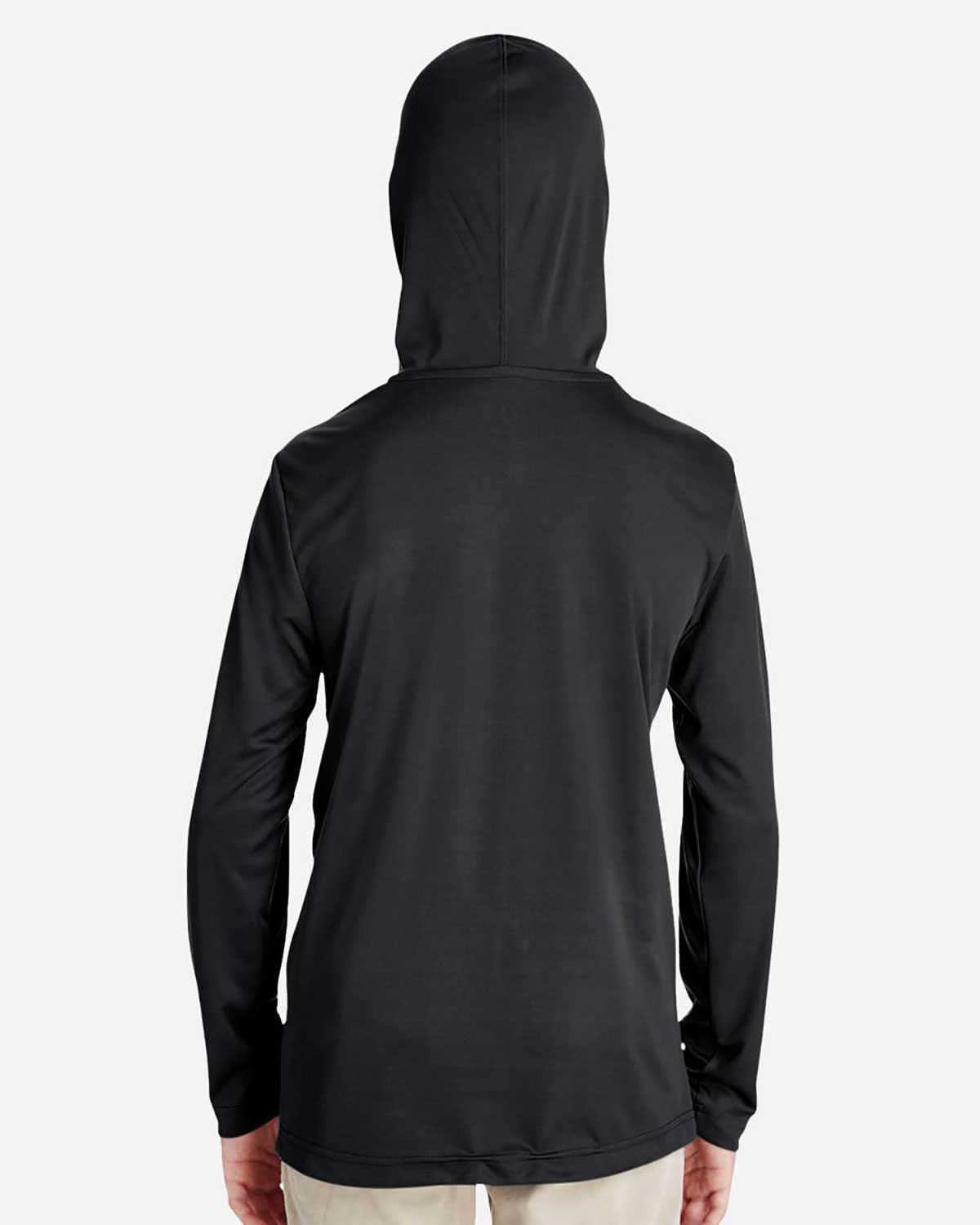 Team 365 TT41Y Youth Zone Performance Hooded T-Shirt view 2