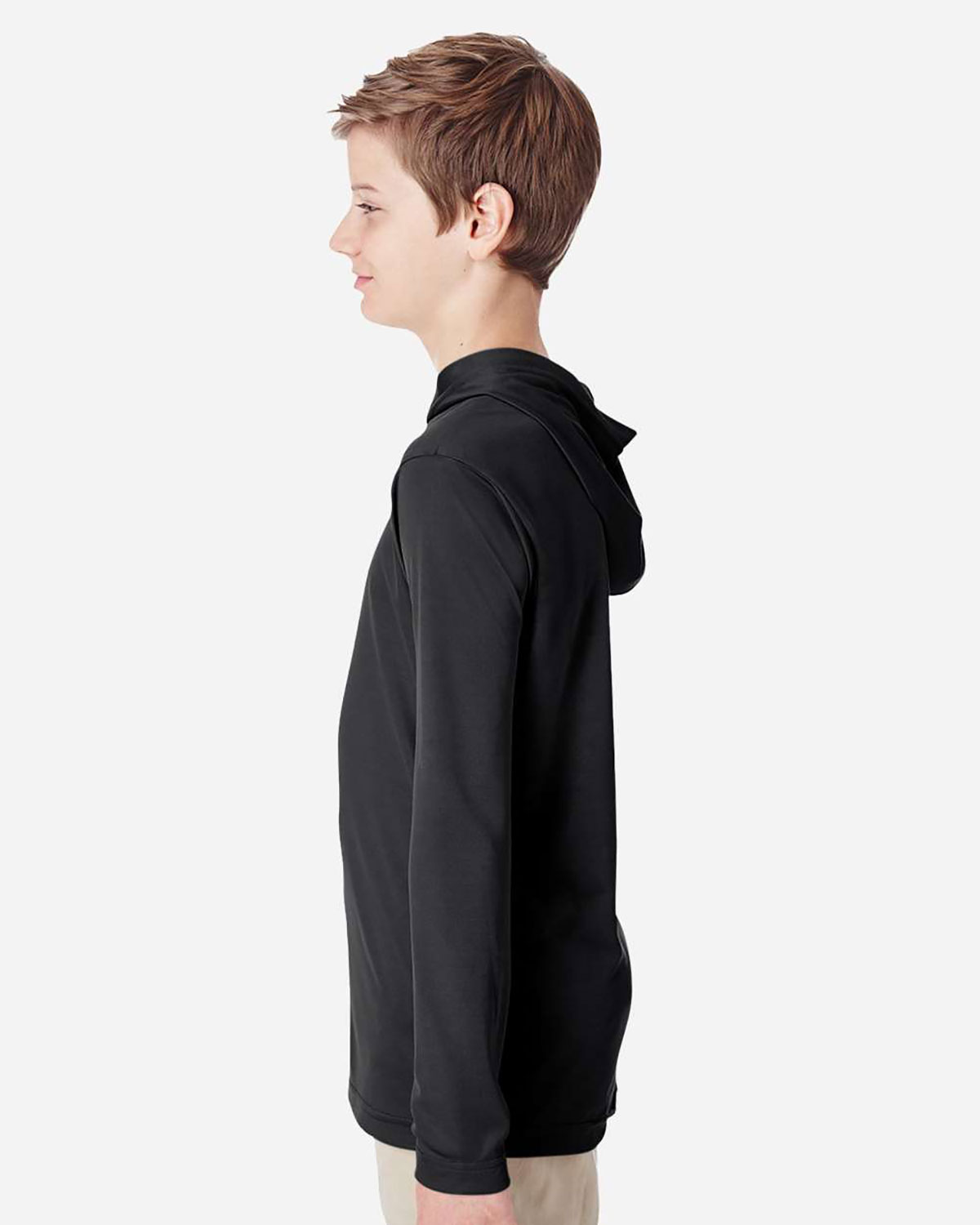 Team 365 TT41Y Youth Zone Performance Hooded T-Shirt view 3