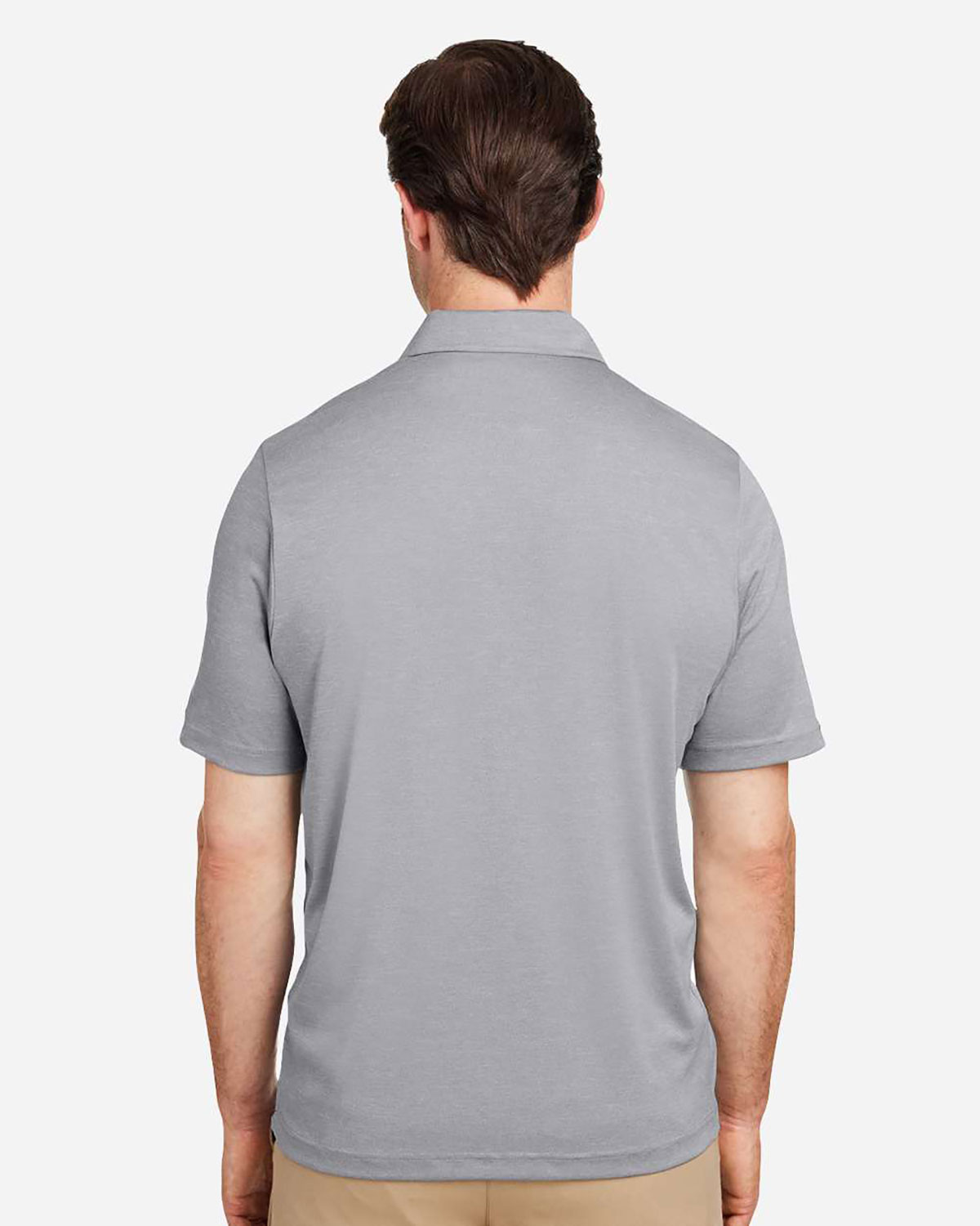 Team 365 TT51H Men's Zone Sonic Heather Performance Polo view 2
