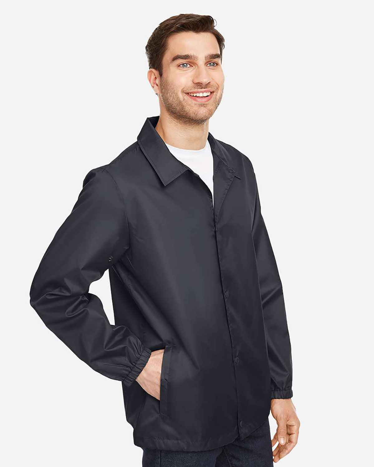 Team 365 TT75 Unisex Zone Protect Coaches Jacket view 3