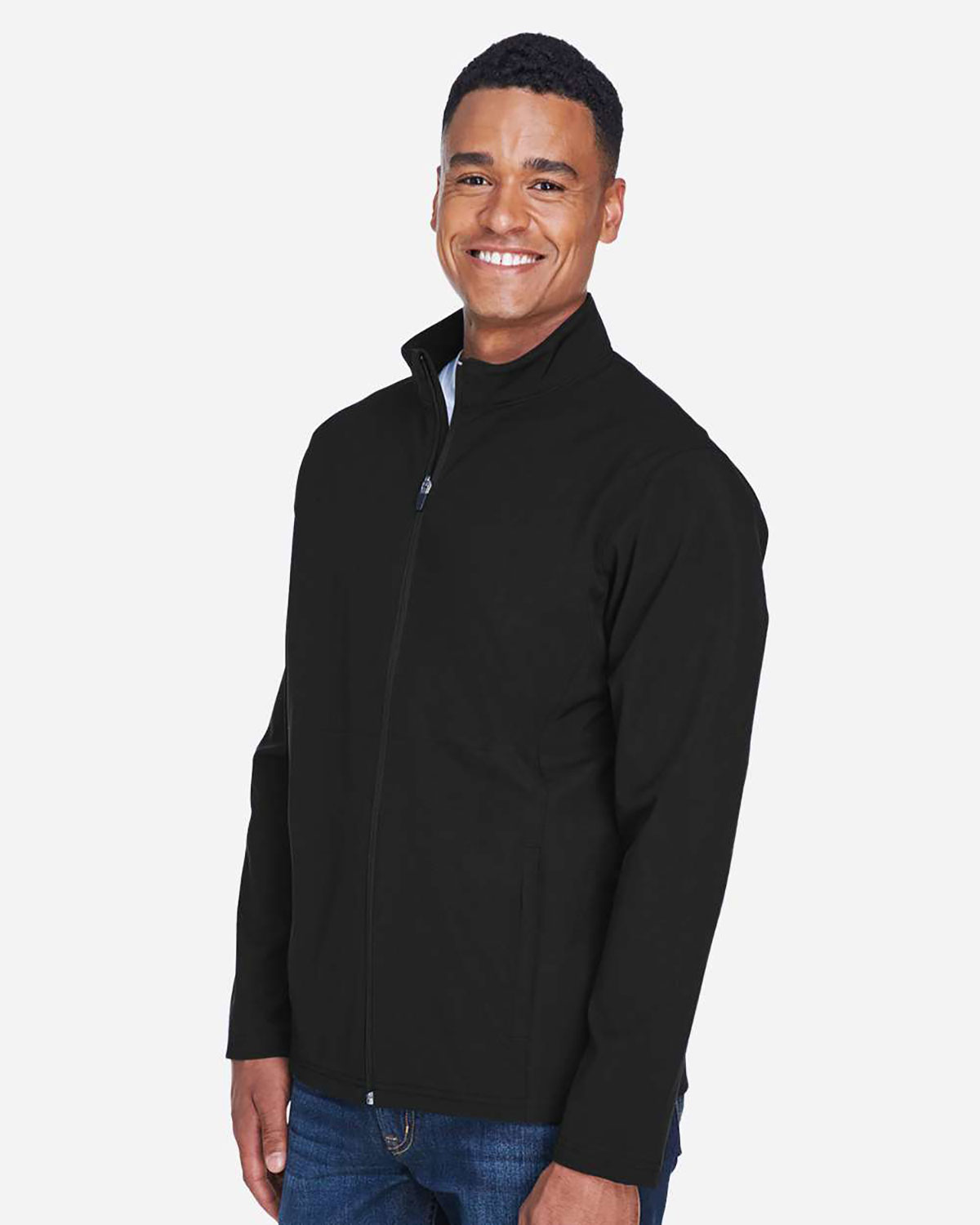 Team 365 TT80 Men's Leader Soft Shell Jacket view 3