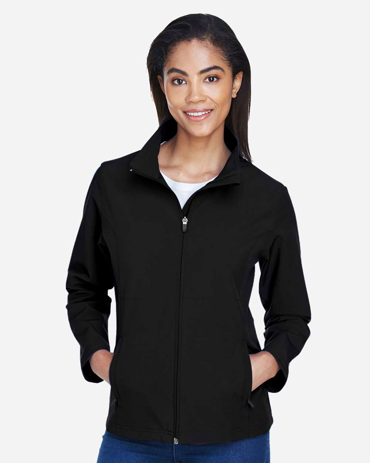 Team 365 TT80W Women's Leader Soft Shell Jacket