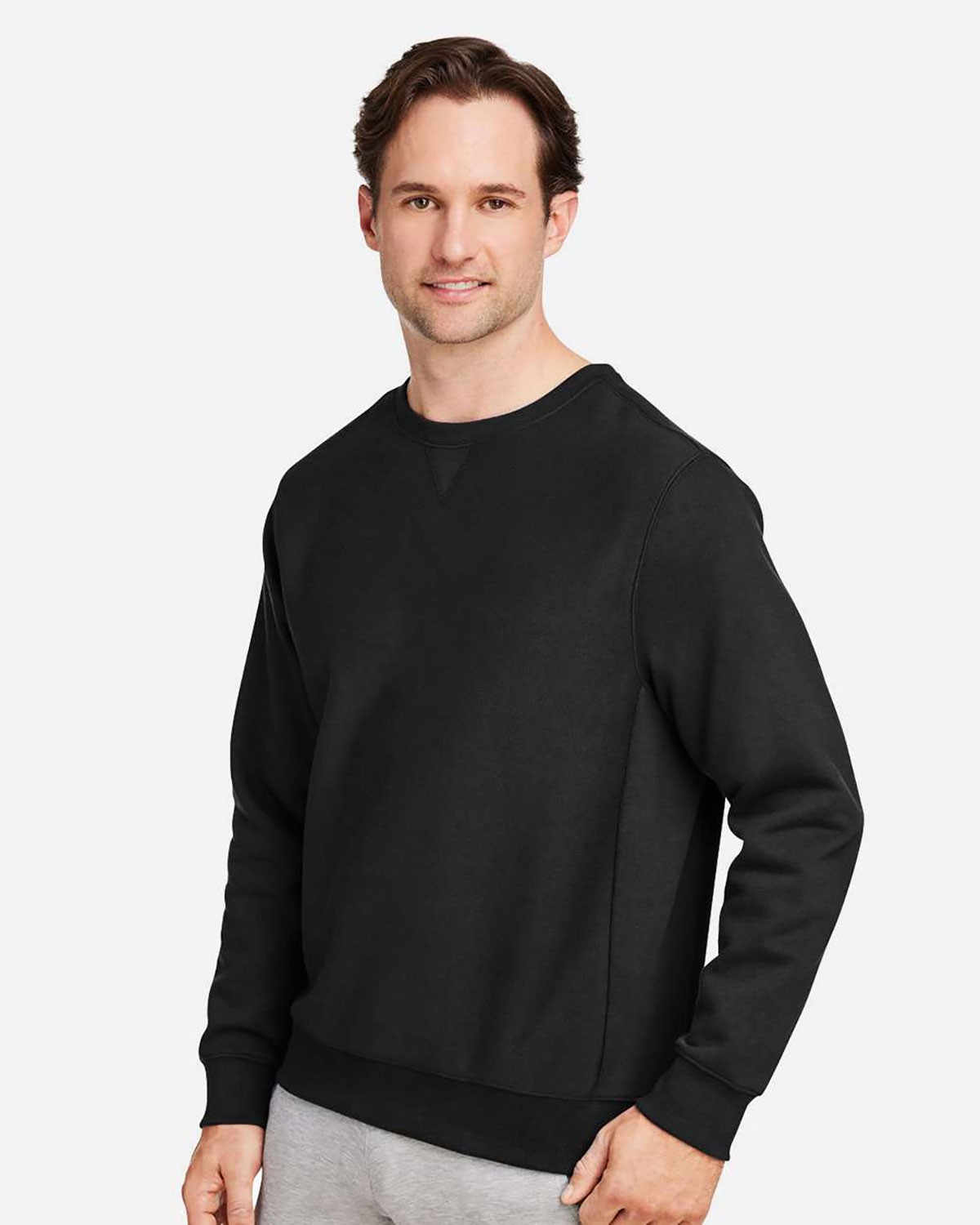 Team 365 TT98 Unisex Zone HydroSport� Heavyweight Crewneck Sweatshirt view 3