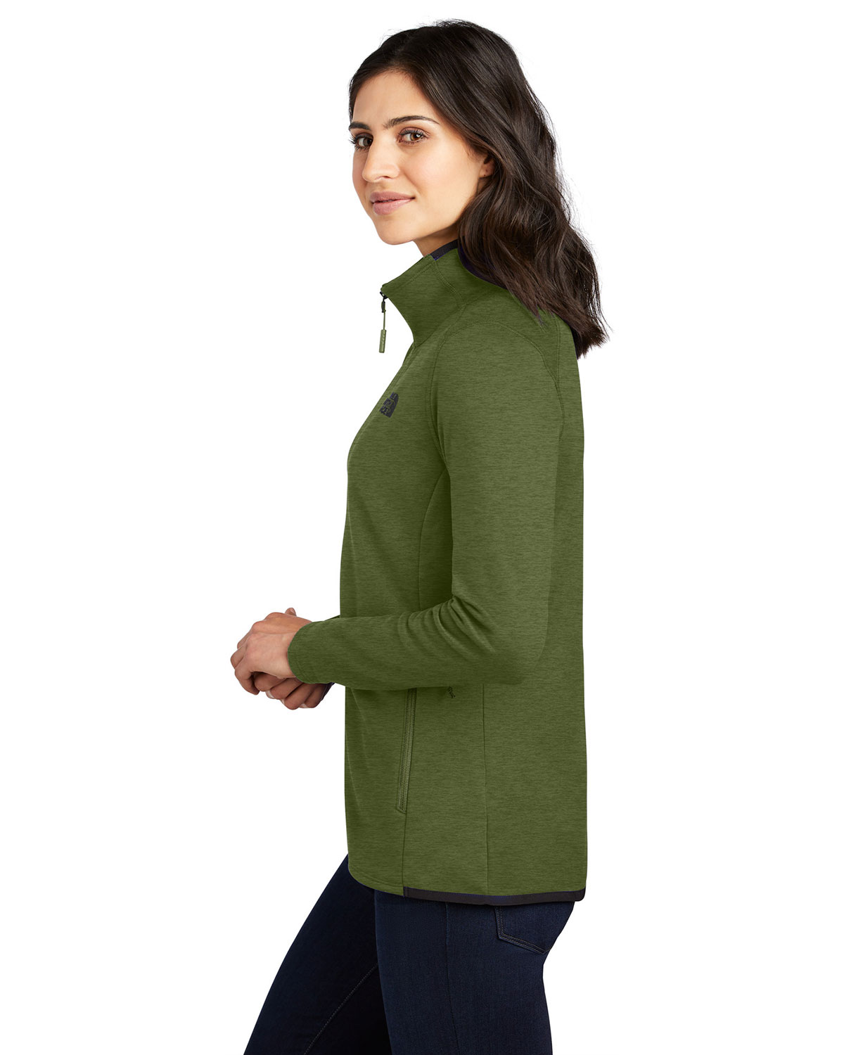 The North Face NF0A7V62 Women's Skyline Full-Zip Fleece Jacket view 3