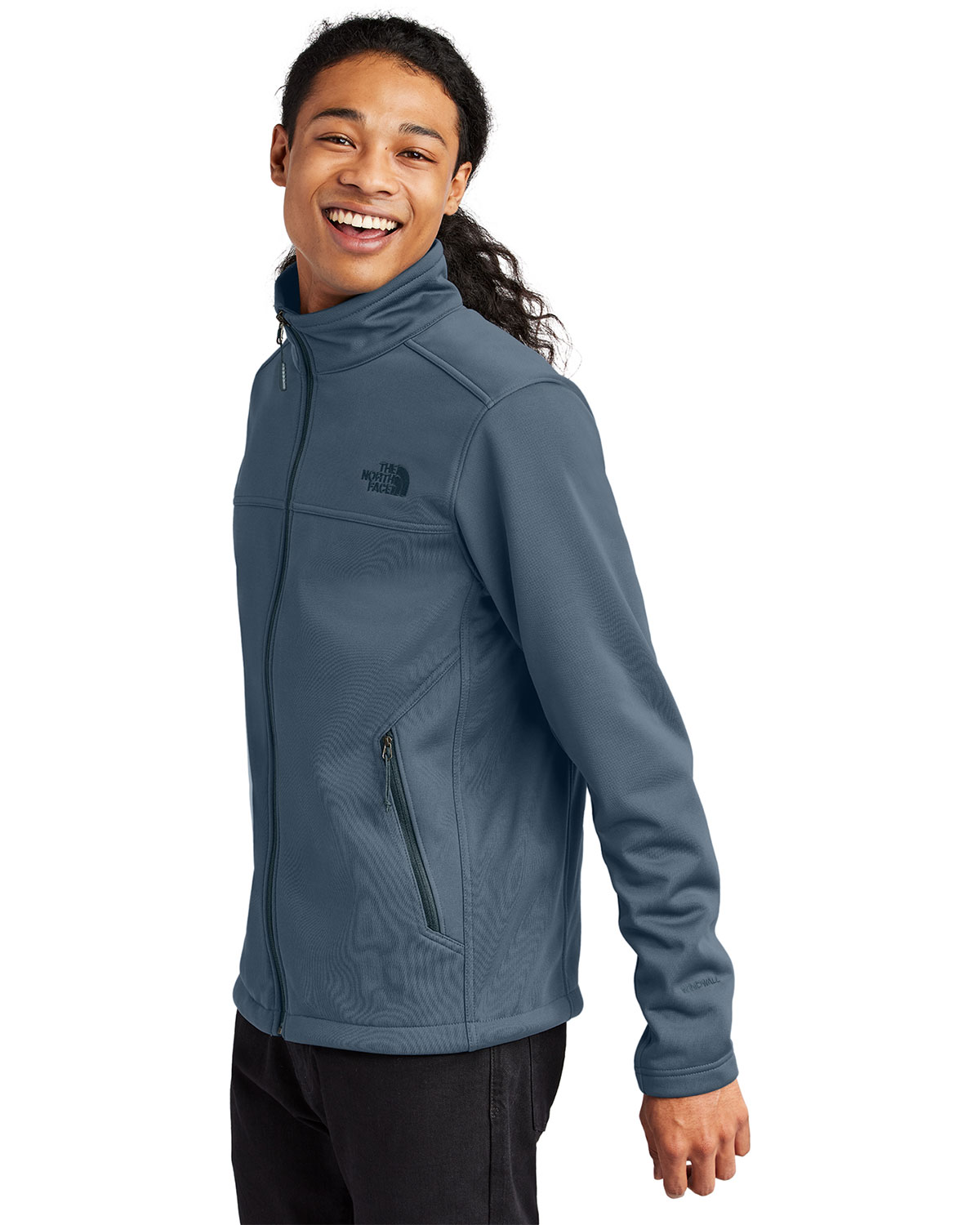 The North Face NF0A88D5 Chest Logo Ridgewall Soft Shell Jacket view 3