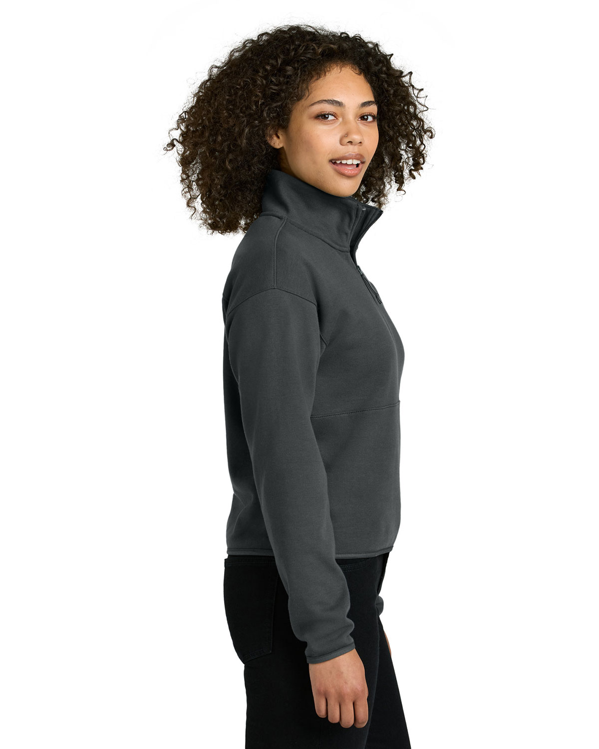 The North Face NF0A8C5H Women's Double-Knit 1/2-Zip Fleece view 3