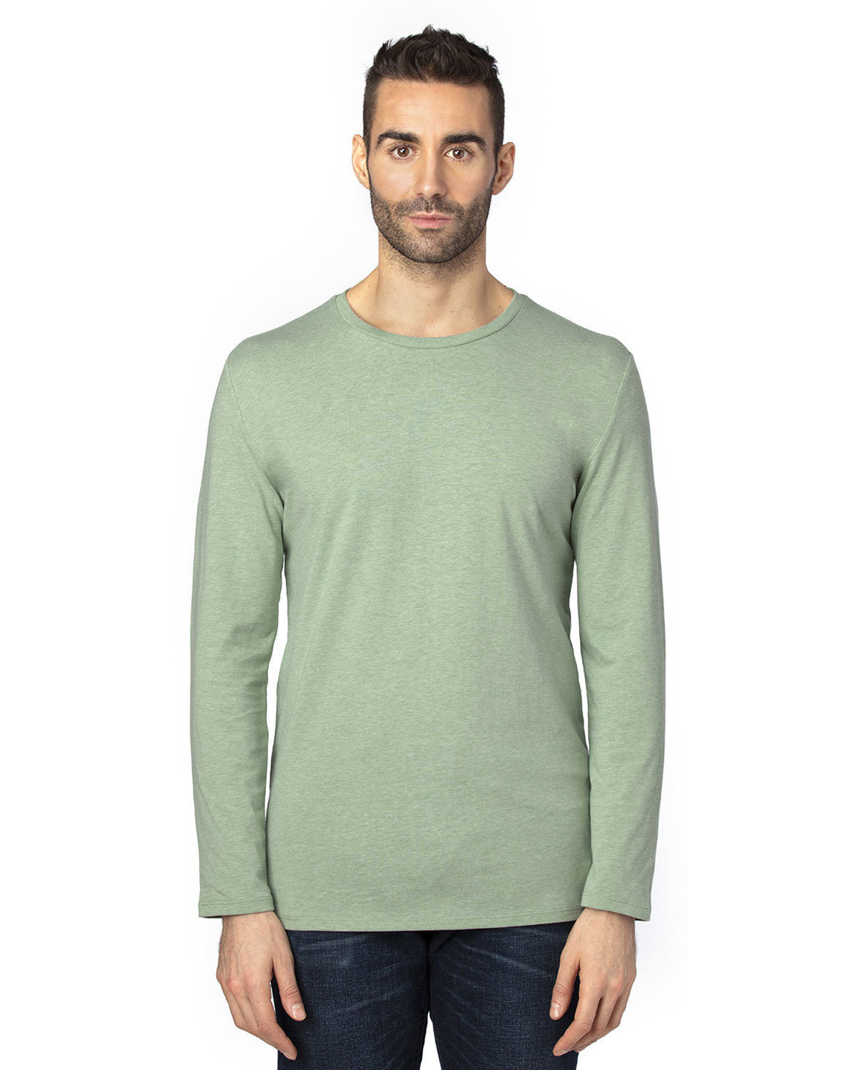 Threadfast Apparel 100LS Unisex Ultimate CVC Long Sleeve T-Shirt