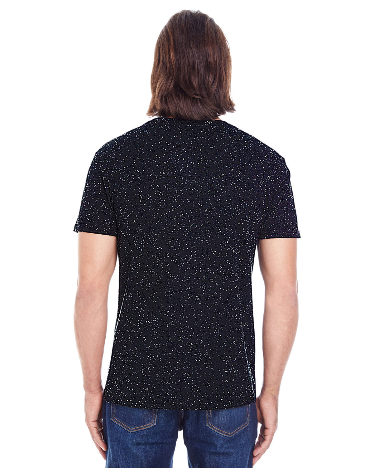 Threadfast Apparel 103A Men's Triblend Fleck T-Shirt view 2