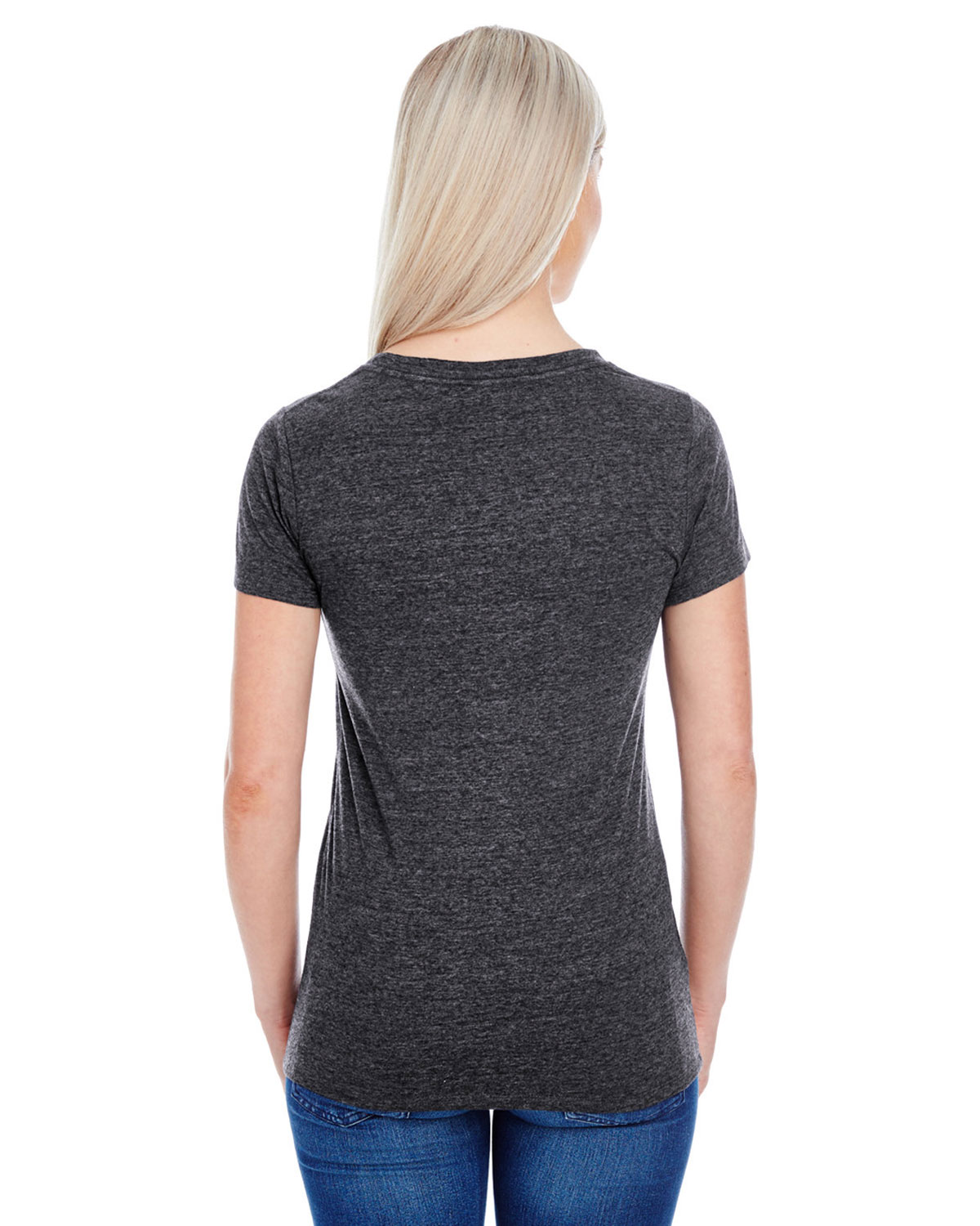 Threadfast Apparel 202A Women's Tri-Blend T-Shirt view 2