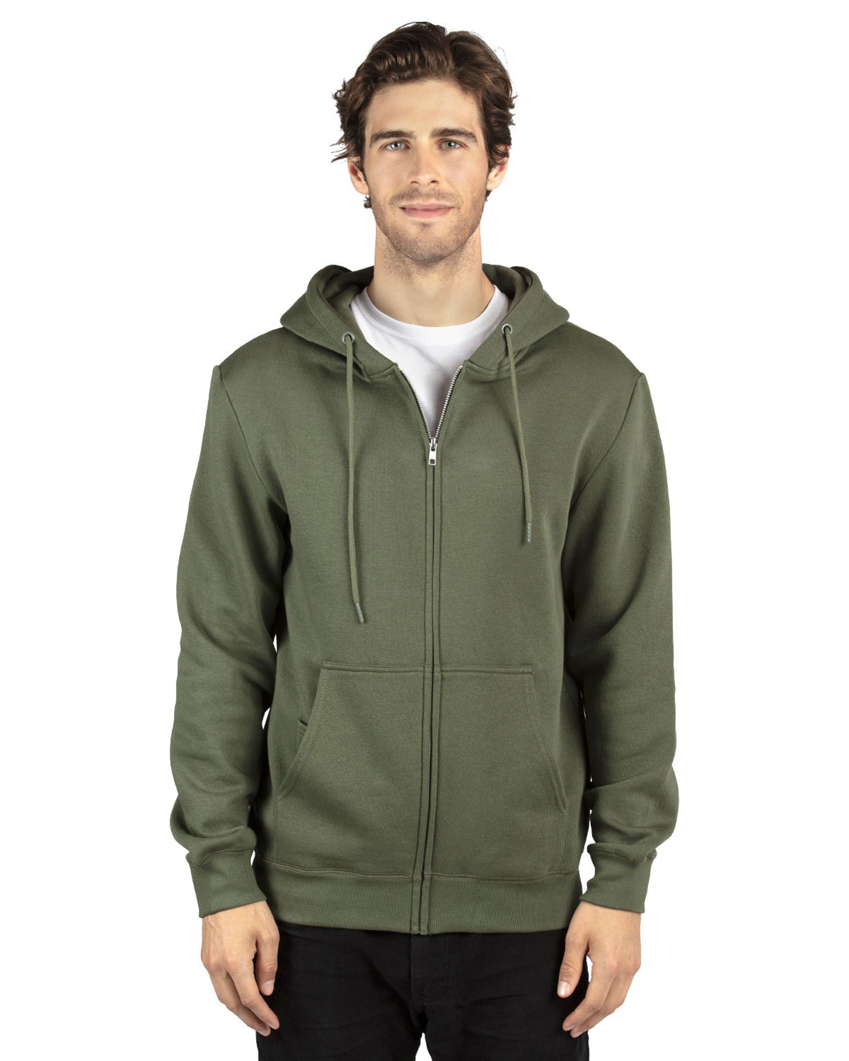 Threadfast Apparel 320Z Unisex Fleece Full-Zip Hooded Sweatshirt