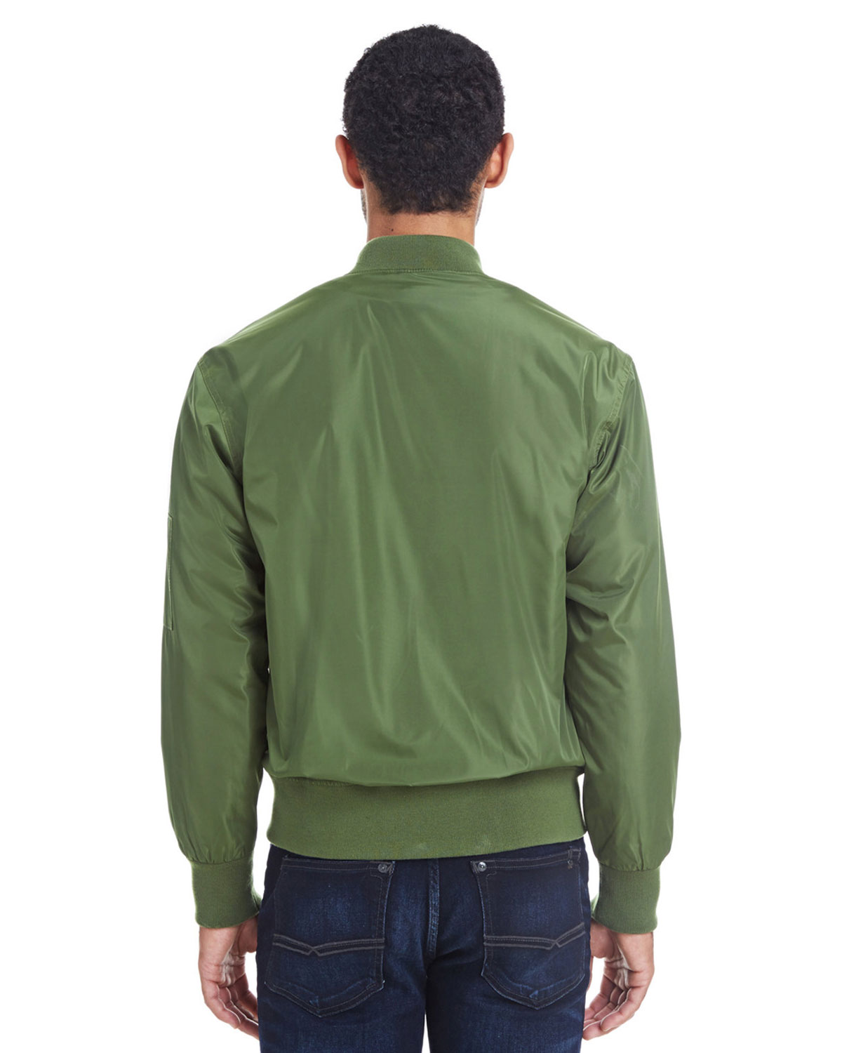 Threadfast Apparel 395J Unisex Bomber Jacket view 2